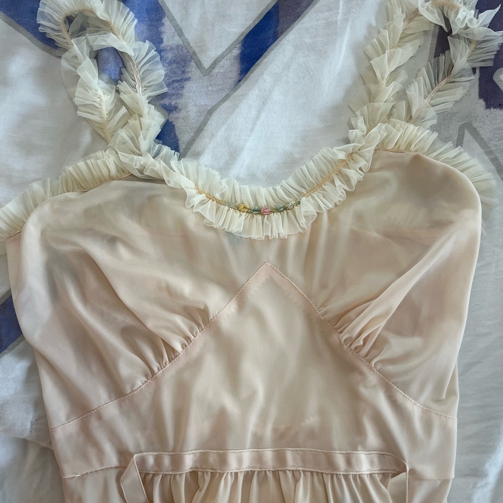 Vintage Nylon Nightgown Slip